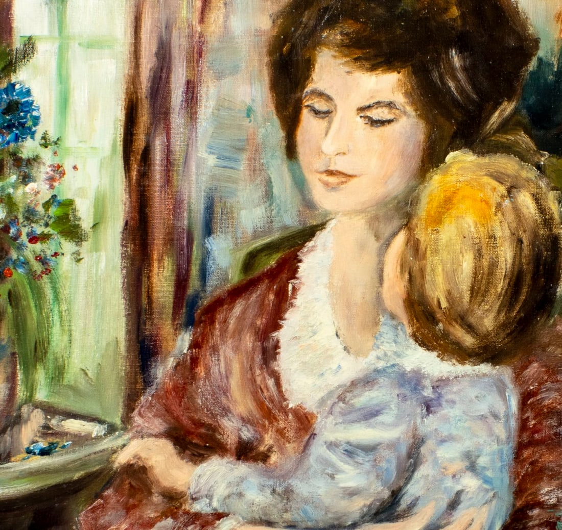 D Villard (Europe,20C) oil painting - 6