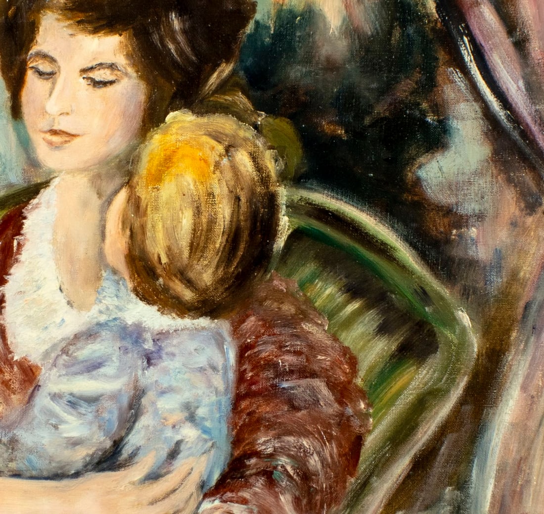 D Villard (Europe,20C) oil painting - 7