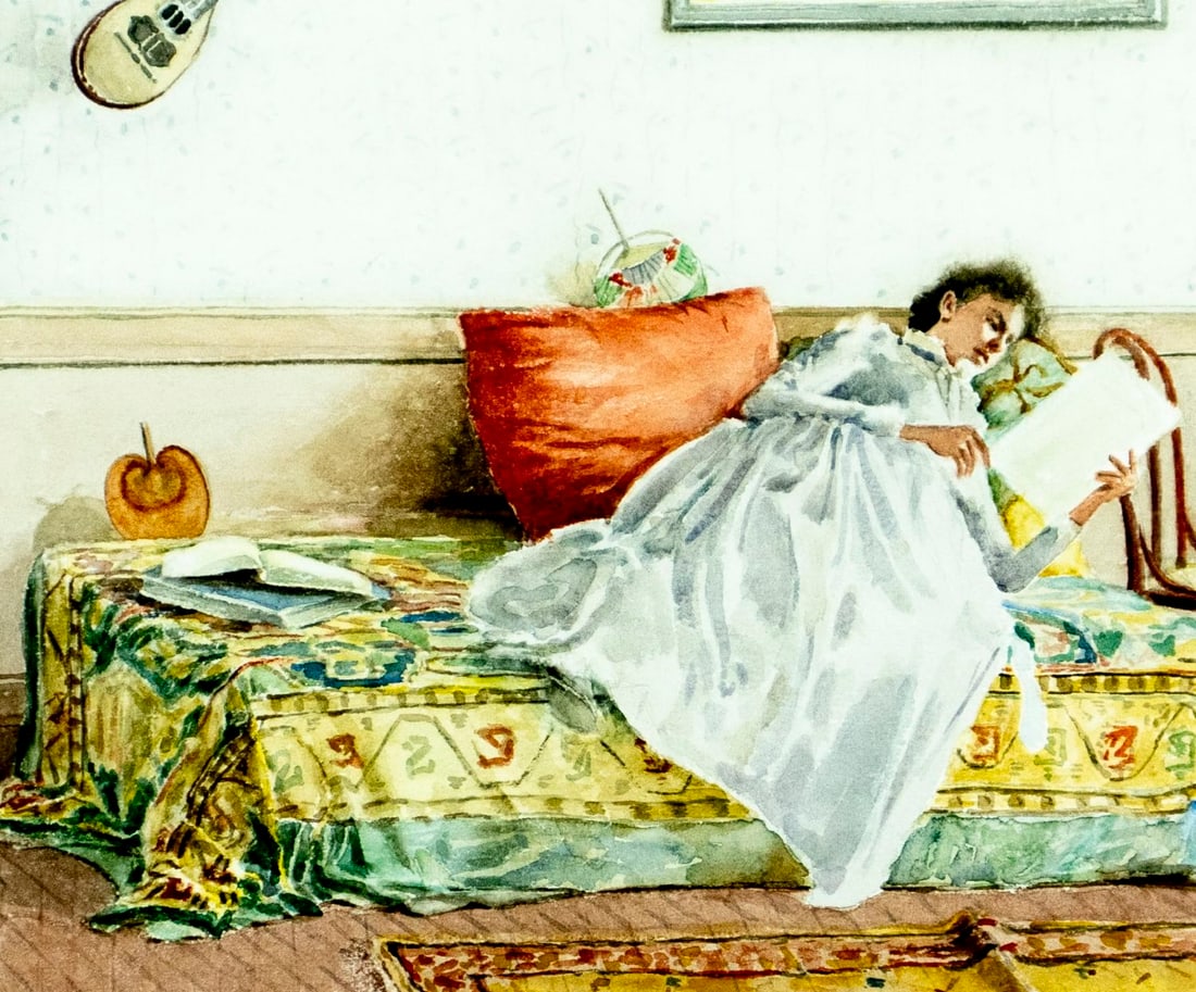 Nairne Rawson (NY,1848-?) watercolor painting antique - 5