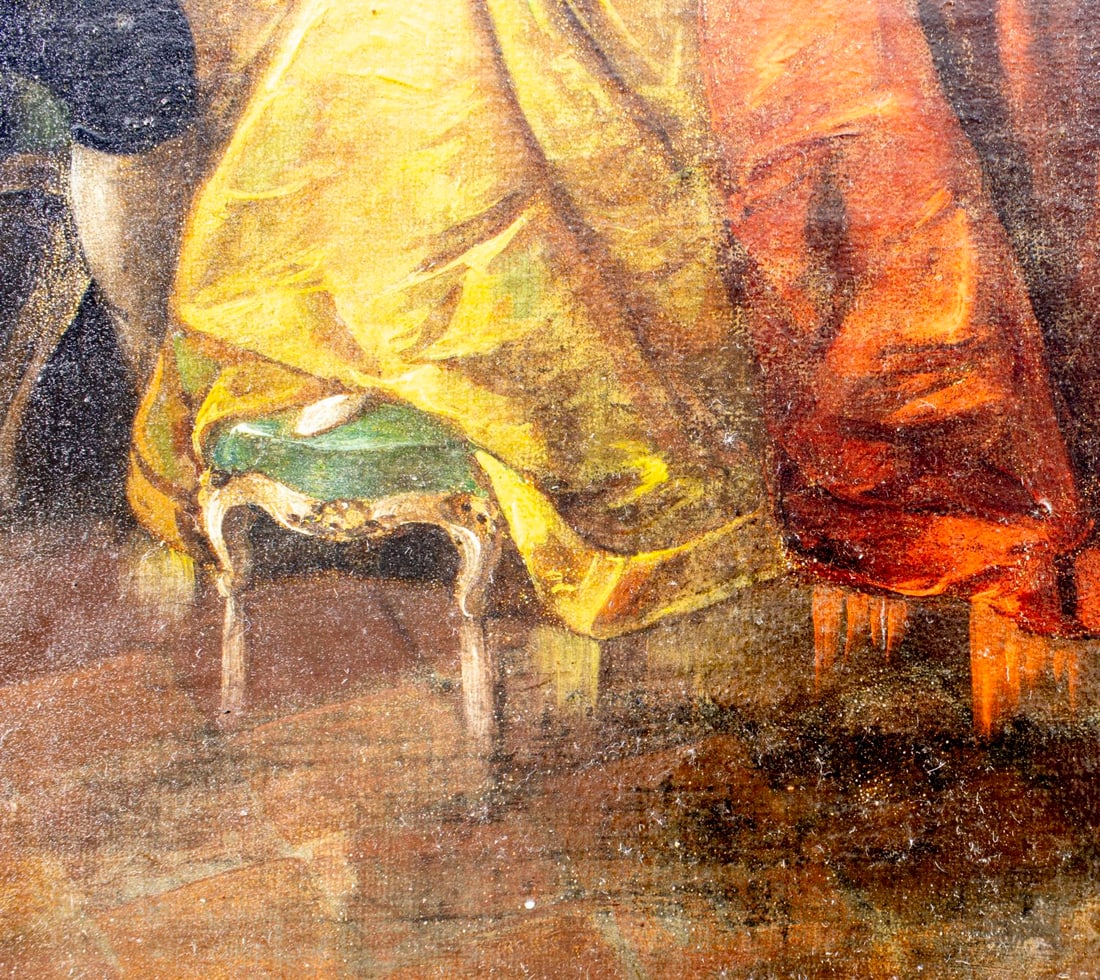 ATTR Carl Herpfer (German,1836-1897) oil painting antique - 9