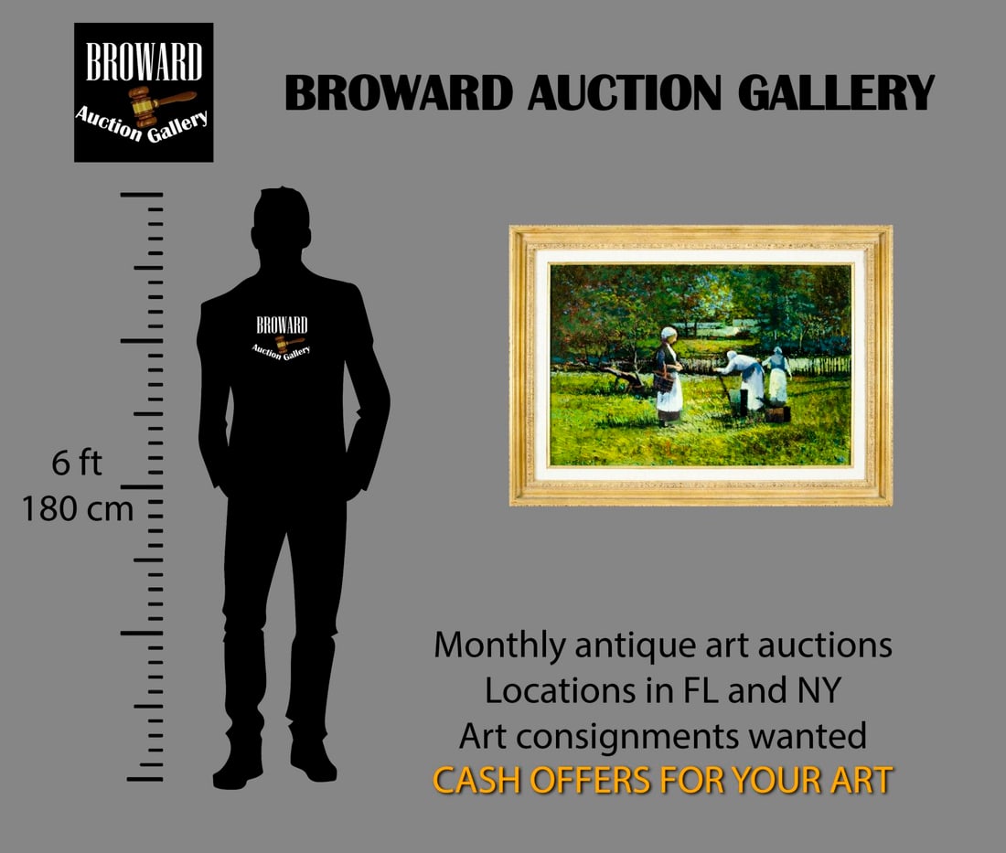 Donald Purdy (CT,1924-2016) oil painting - 2