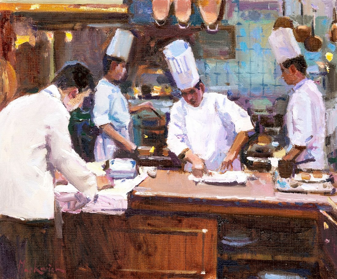 Olena Markovych (Ukraine,b 1987) oil painting (1 of 12)