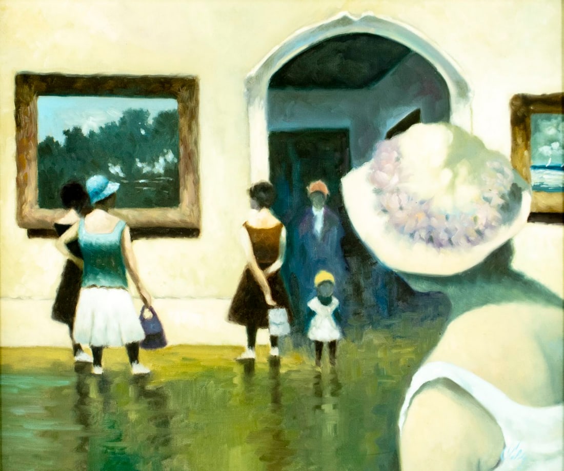 Antonio Soldy (Argentina,Canada,1942-?) oil painting (1 of 15)