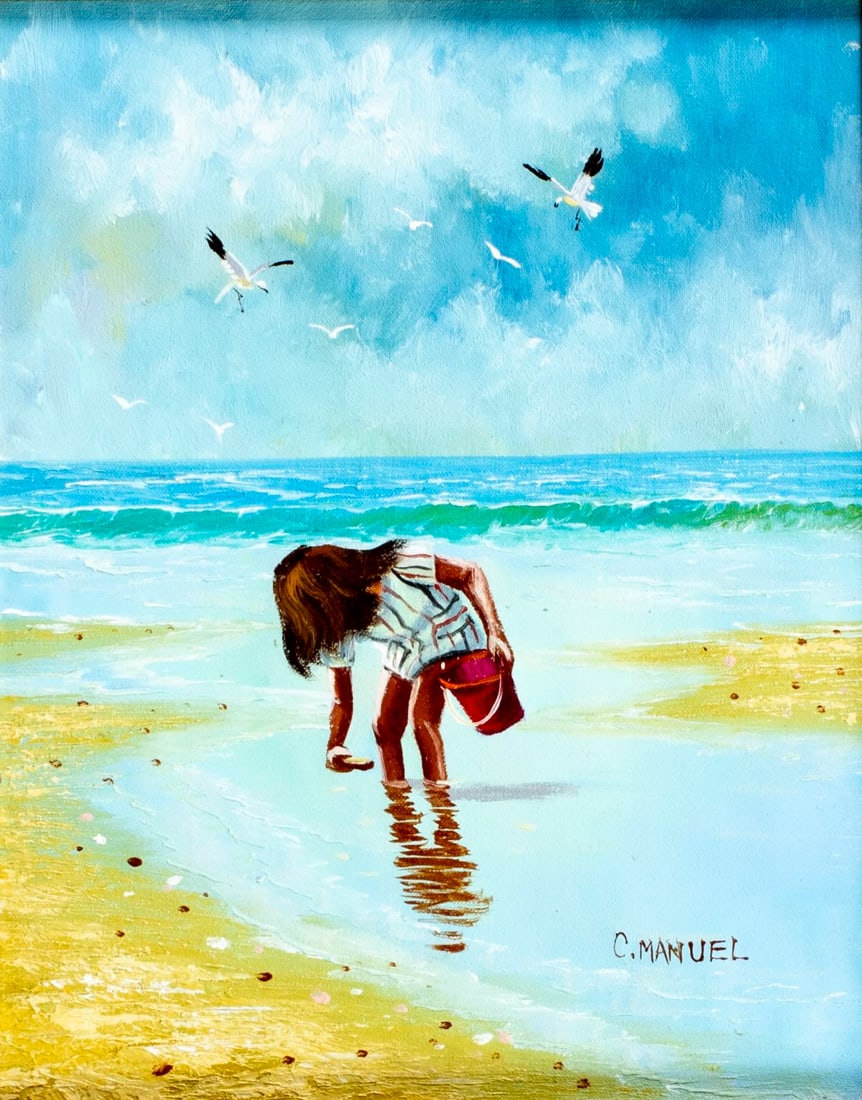 C Manuel (20C) oil painting (1 of 12)