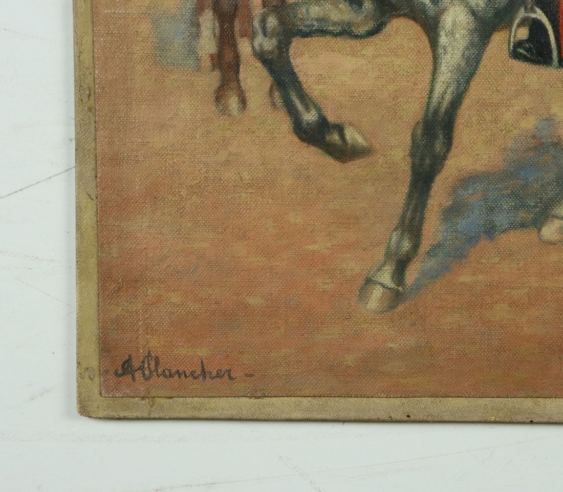 Arnold Plancher (NY,mid 20C) oil painting - 10