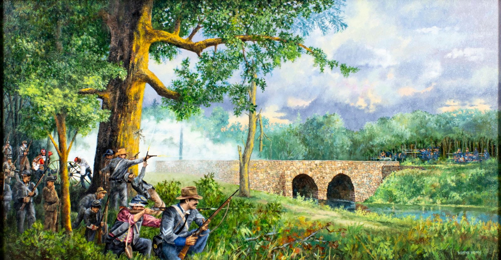 Wayne Hovis (FL,20C) oil painting (1 of 13)