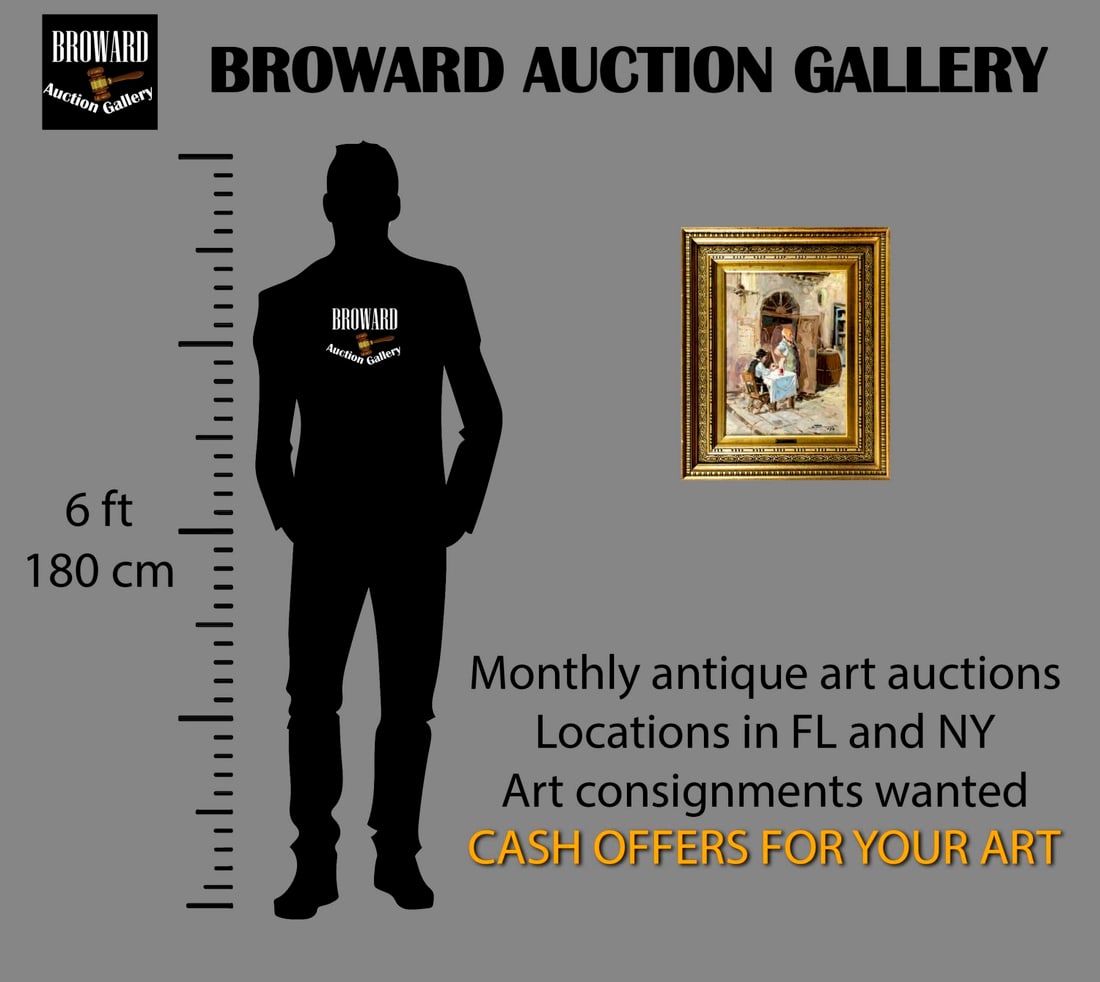 Francesco Tammaro (Italy,1939-?) oil painting - 2