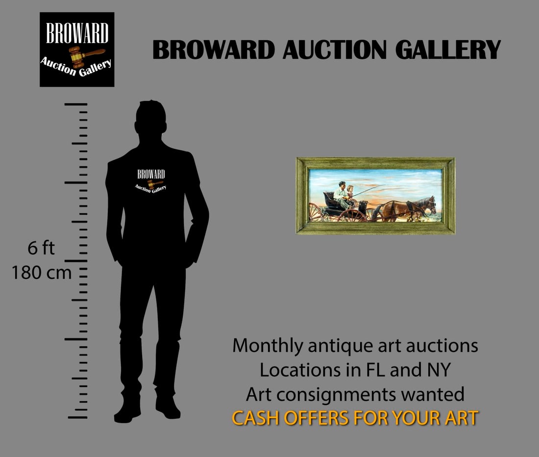 ATTR George Malick (PA,1924-1993) oil painting - 2