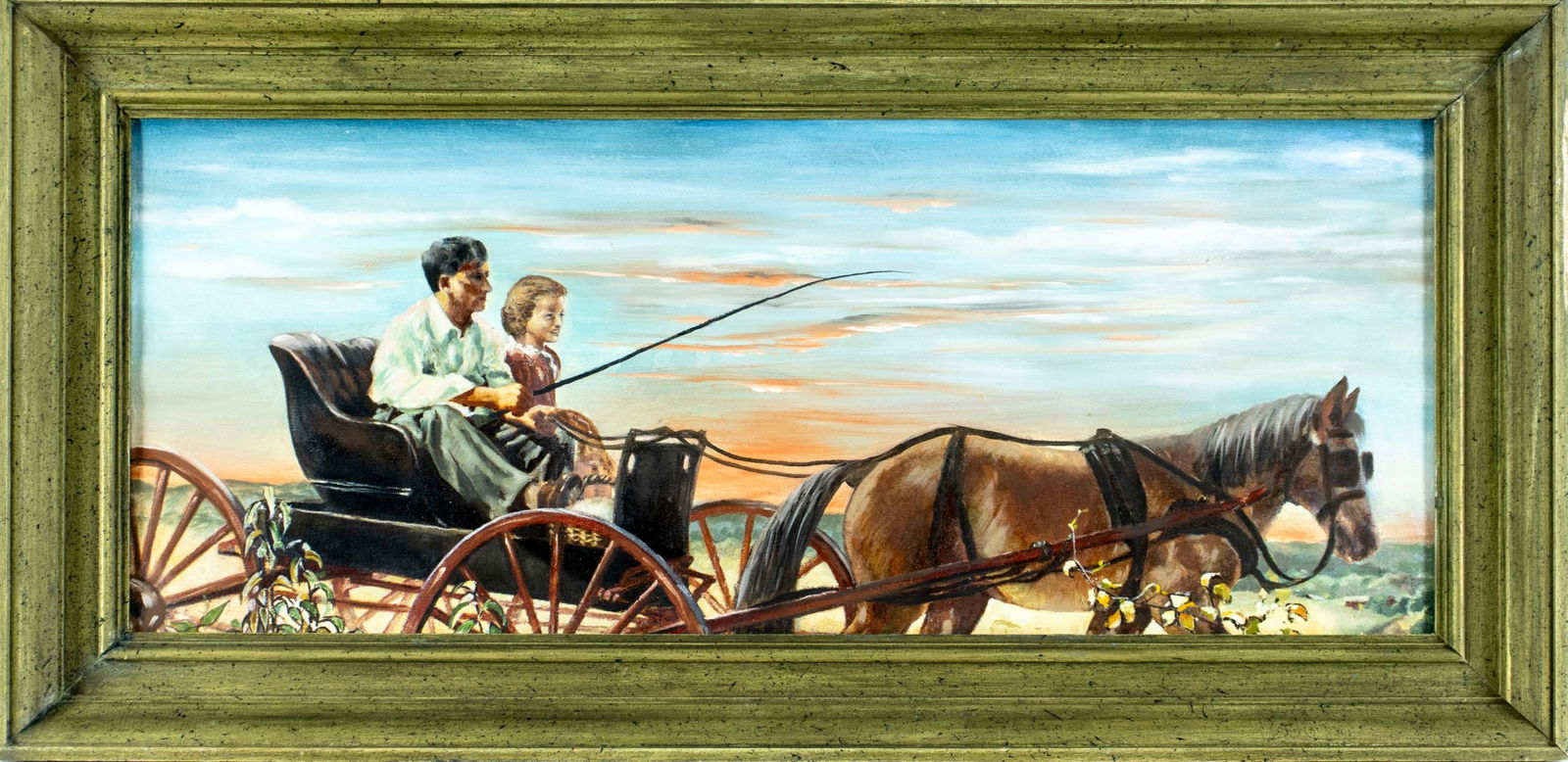 ATTR George Malick (PA,1924-1993) oil painting - 3