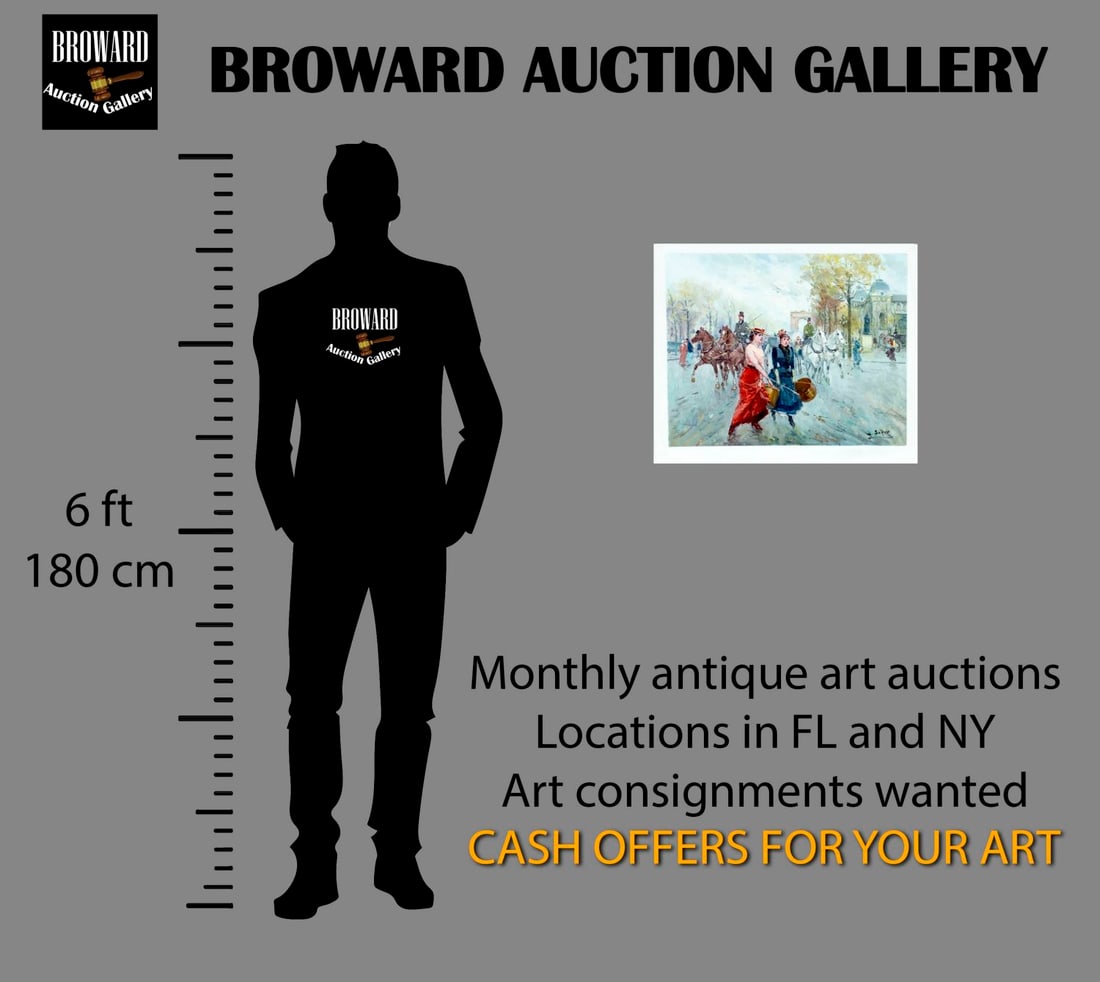 Juan De La Cruz Soler (Spain,b 1951) oil painting - 2