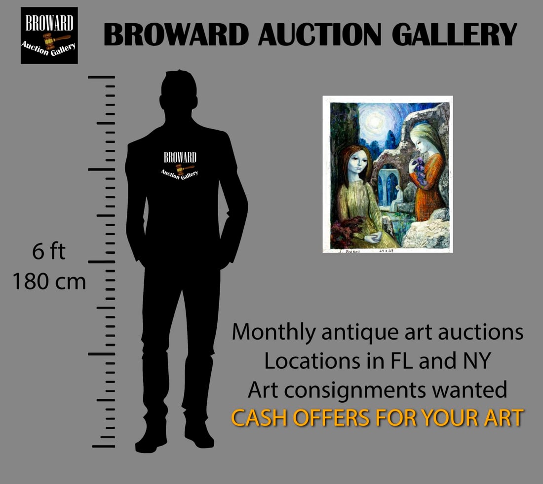 Jose Buigas (Spain,1927-?) oil painting - 2