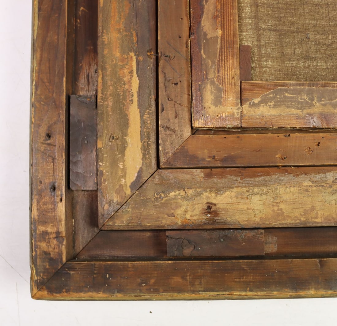 Jean Arnould Heyermans (Belgium,1837-1892) oil painting antique - 13