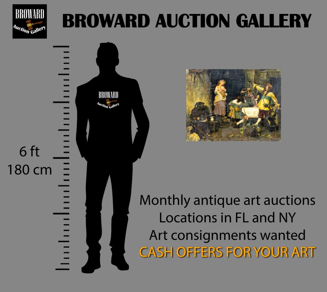 Singer (Europe,19C) oil painting antique - 2