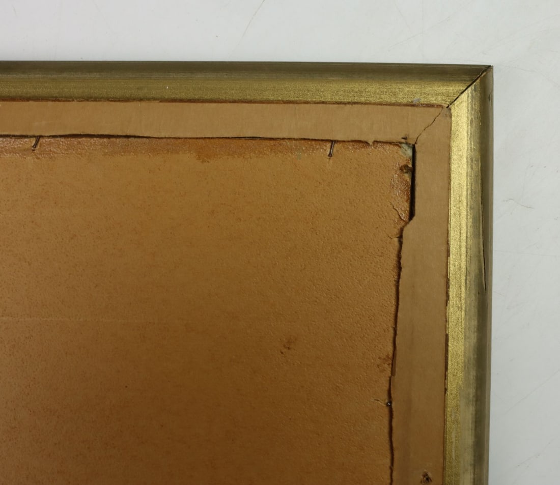 Vintage mid 20C American oil painting - 11