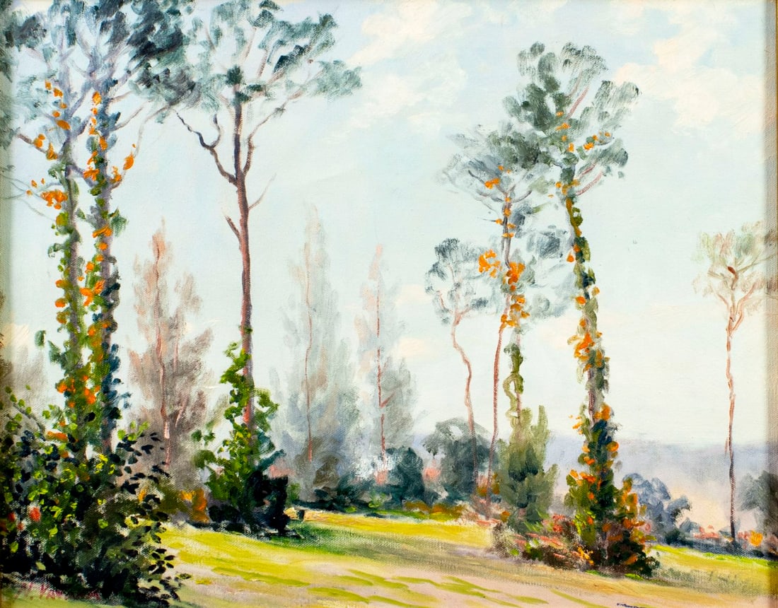 Nunzio Vayana (FL,ME,Italy,1878-1960) oil painting (1 of 13)