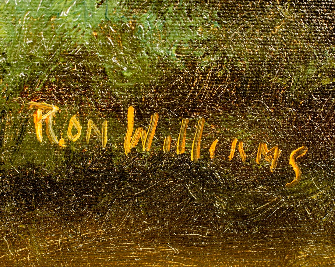 Ron Williams (TN,1947-2016) oil painting - 4
