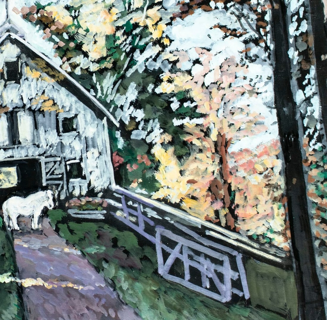 Evelyn Metzger (NY,Brazil,1911-2007) oil painting - 7