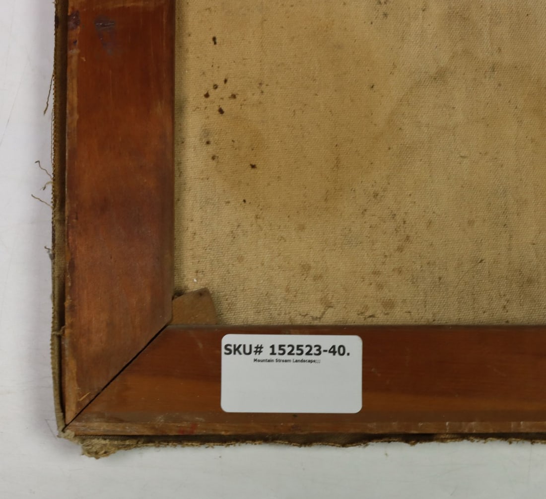 Loring (US,mid 20C) oil painting - 12