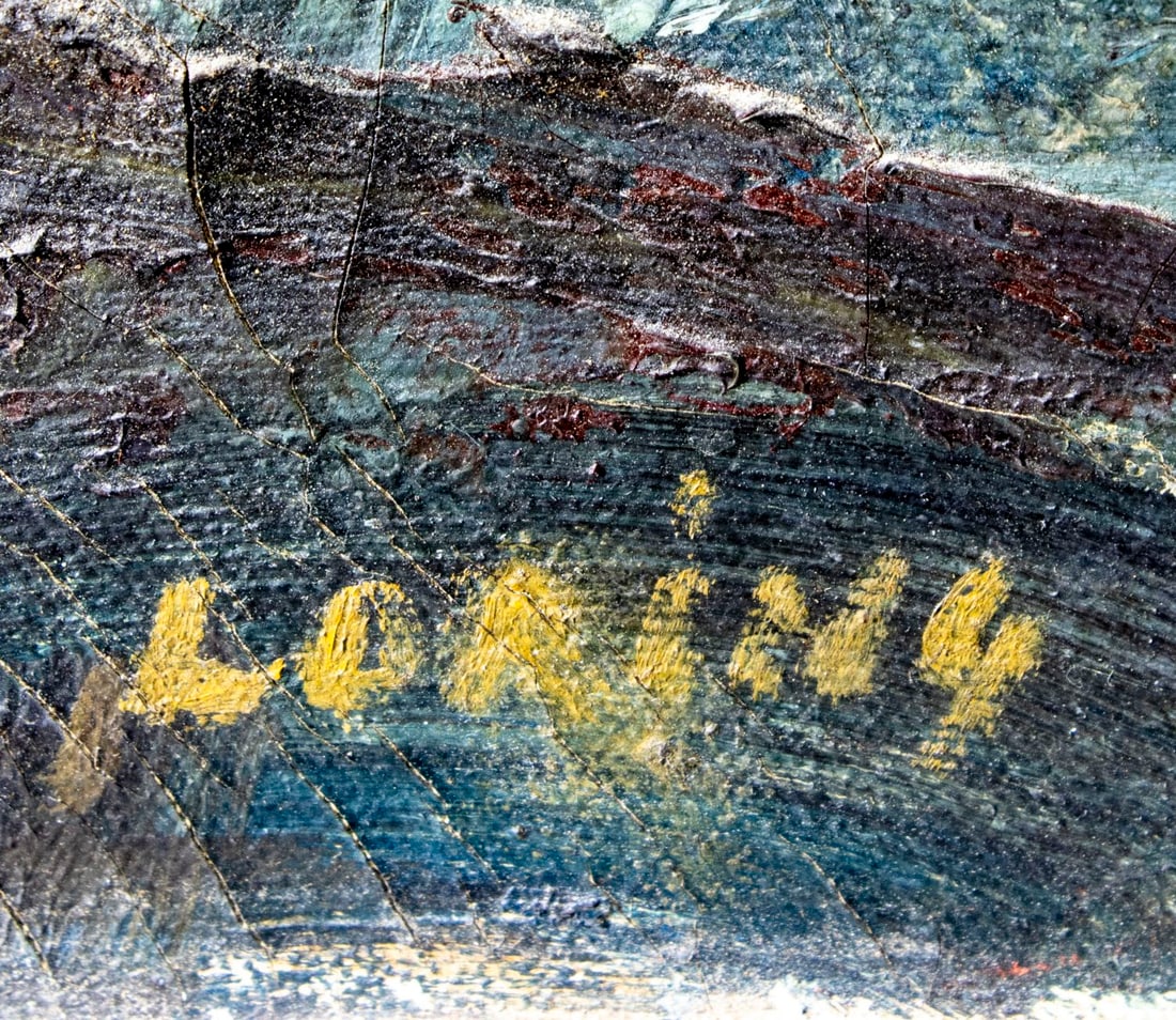 Loring (US,mid 20C) oil painting - 4