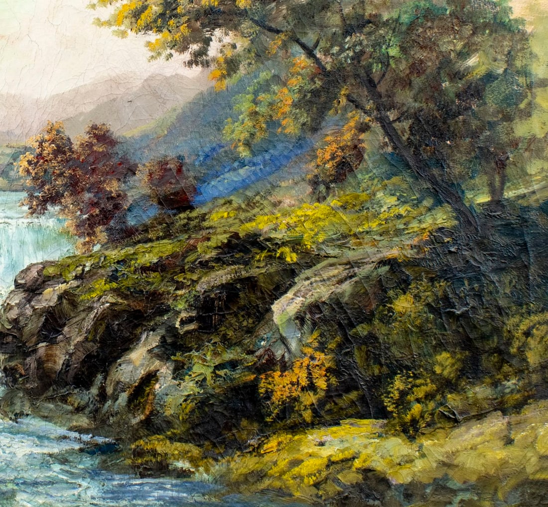 Loring (US,mid 20C) oil painting - 6