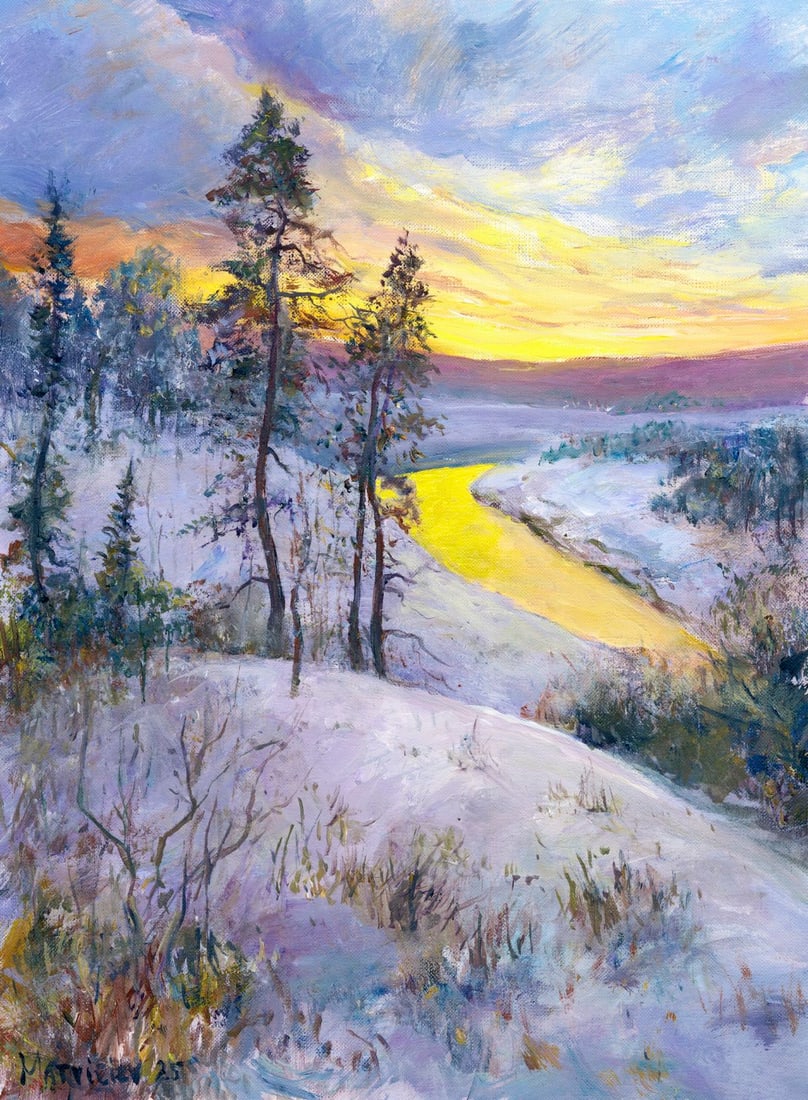 Andriy Matveiev (Ukraine,b 1988) oil painting (1 of 12)