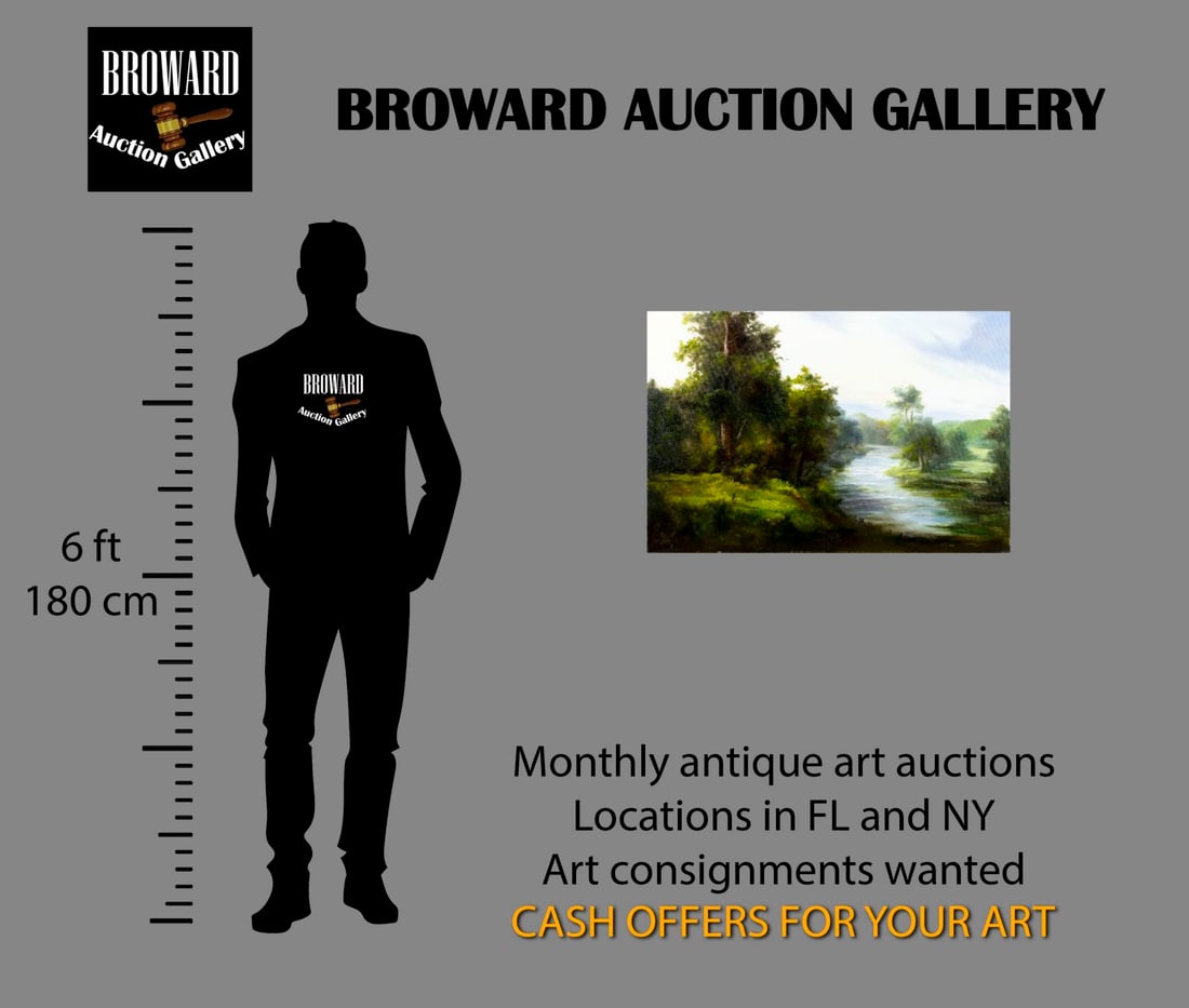 Ron Williams (TN,1947-2016) oil painting - 2