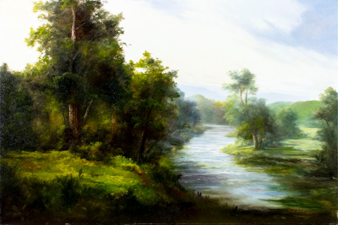 Ron Williams (TN,1947-2016) oil painting - 3