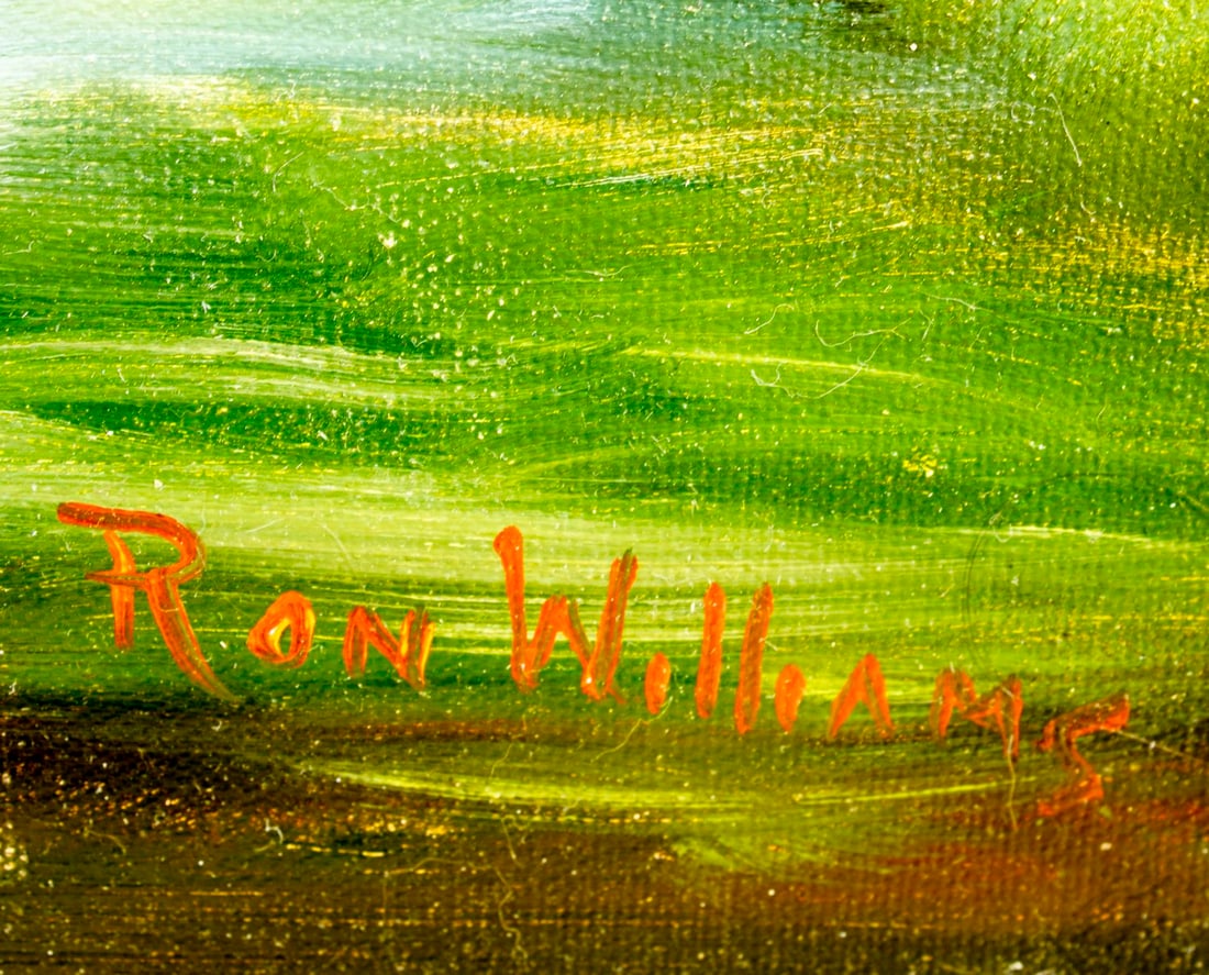 Ron Williams (TN,1947-2016) oil painting - 4