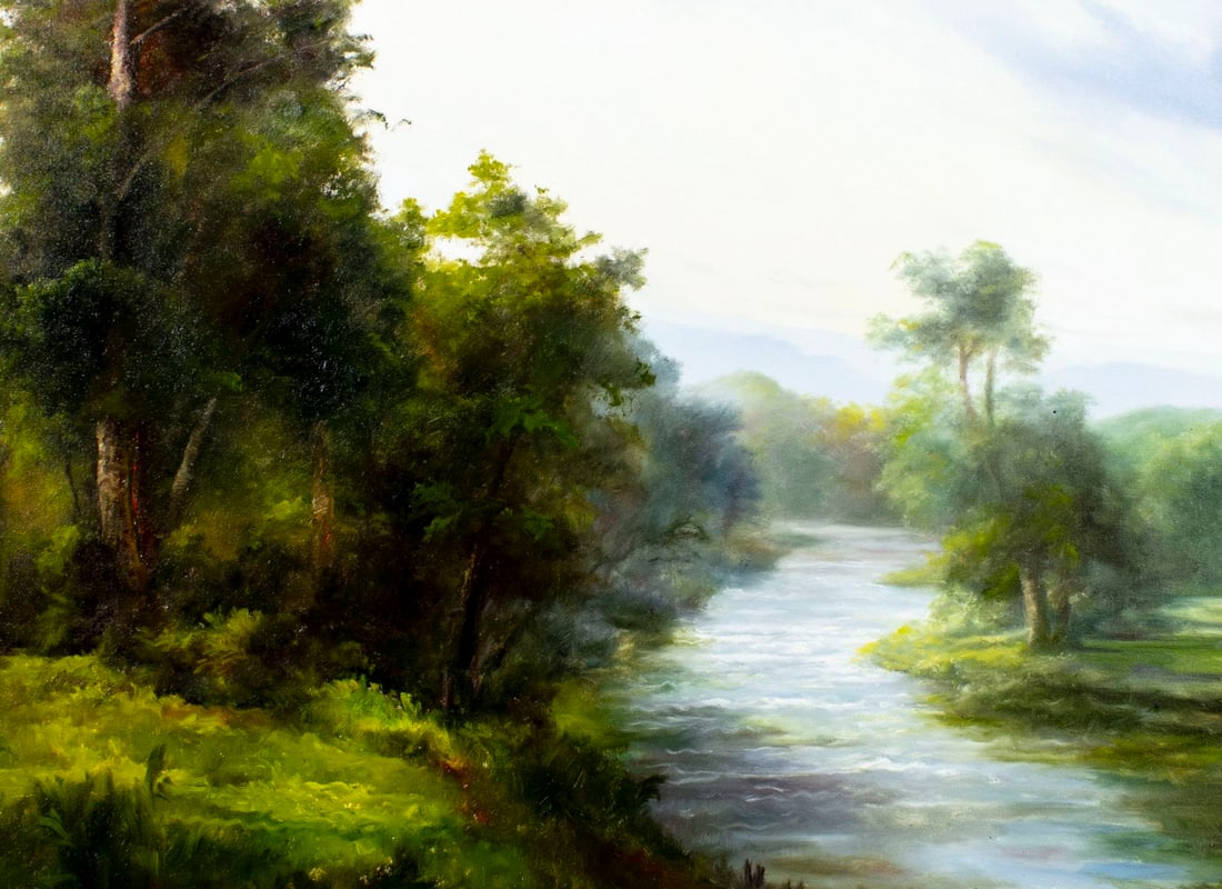 Ron Williams (TN,1947-2016) oil painting - 5