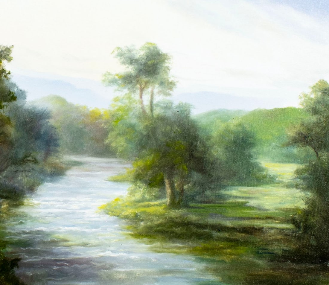 Ron Williams (TN,1947-2016) oil painting - 7