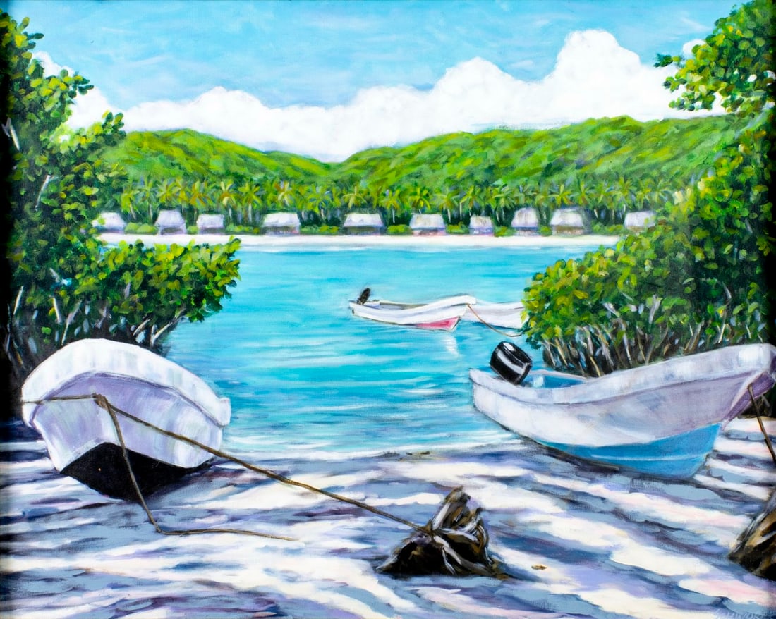 Schworer (US,20C) oil painting (1 of 13)