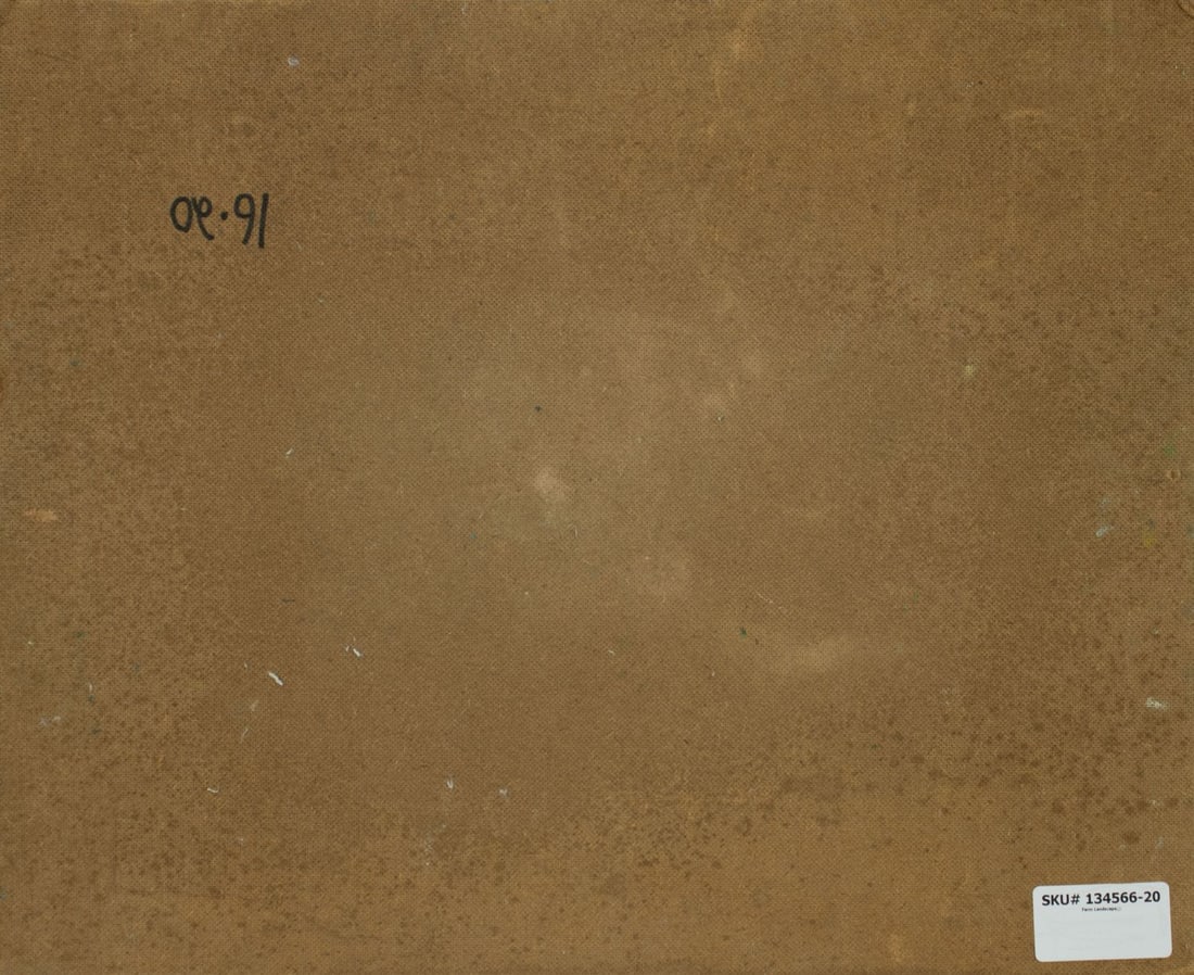 Vintage 20C American oil painting - 8