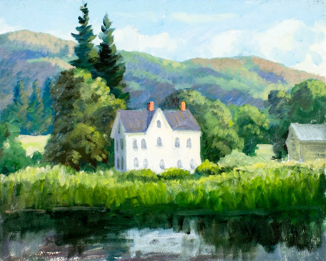 George Holloway (NJ,20C) oil painting (1 of 11)