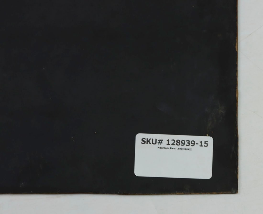 Antique 19C American oil painting - 11