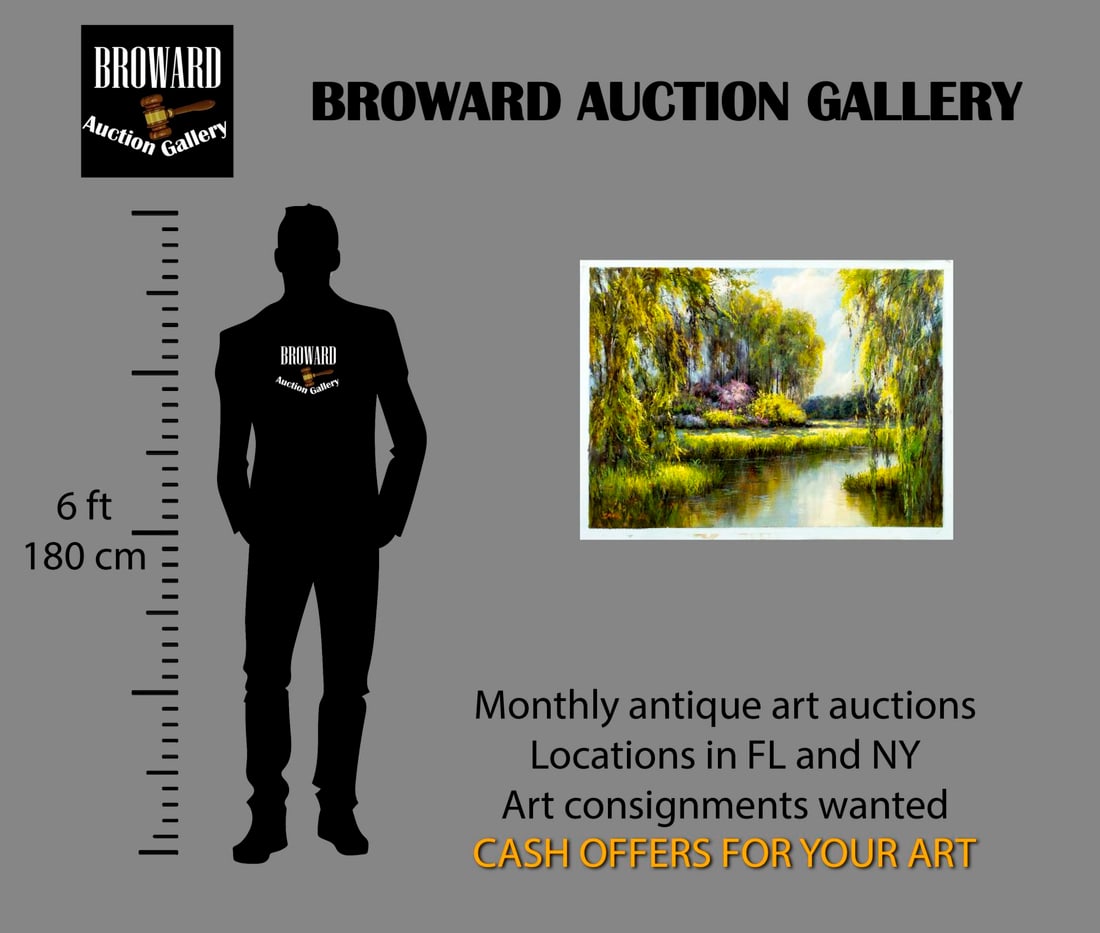 Sang M Lee (South Korea,US,b 1949) oil painting - 2