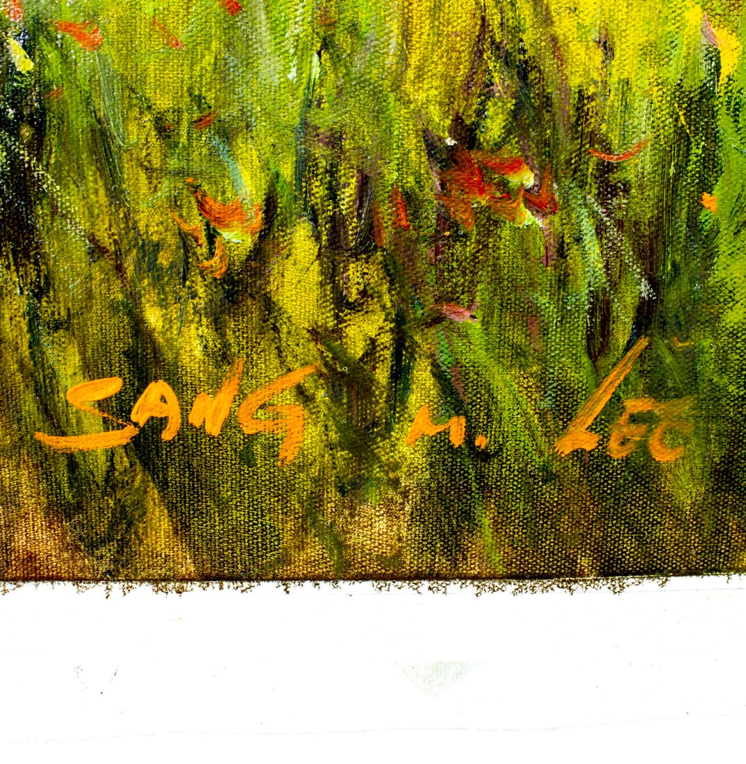 Sang M Lee (South Korea,US,b 1949) oil painting - 4