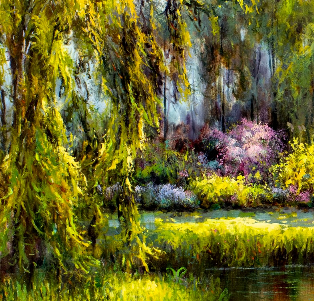 Sang M Lee (South Korea,US,b 1949) oil painting - 6