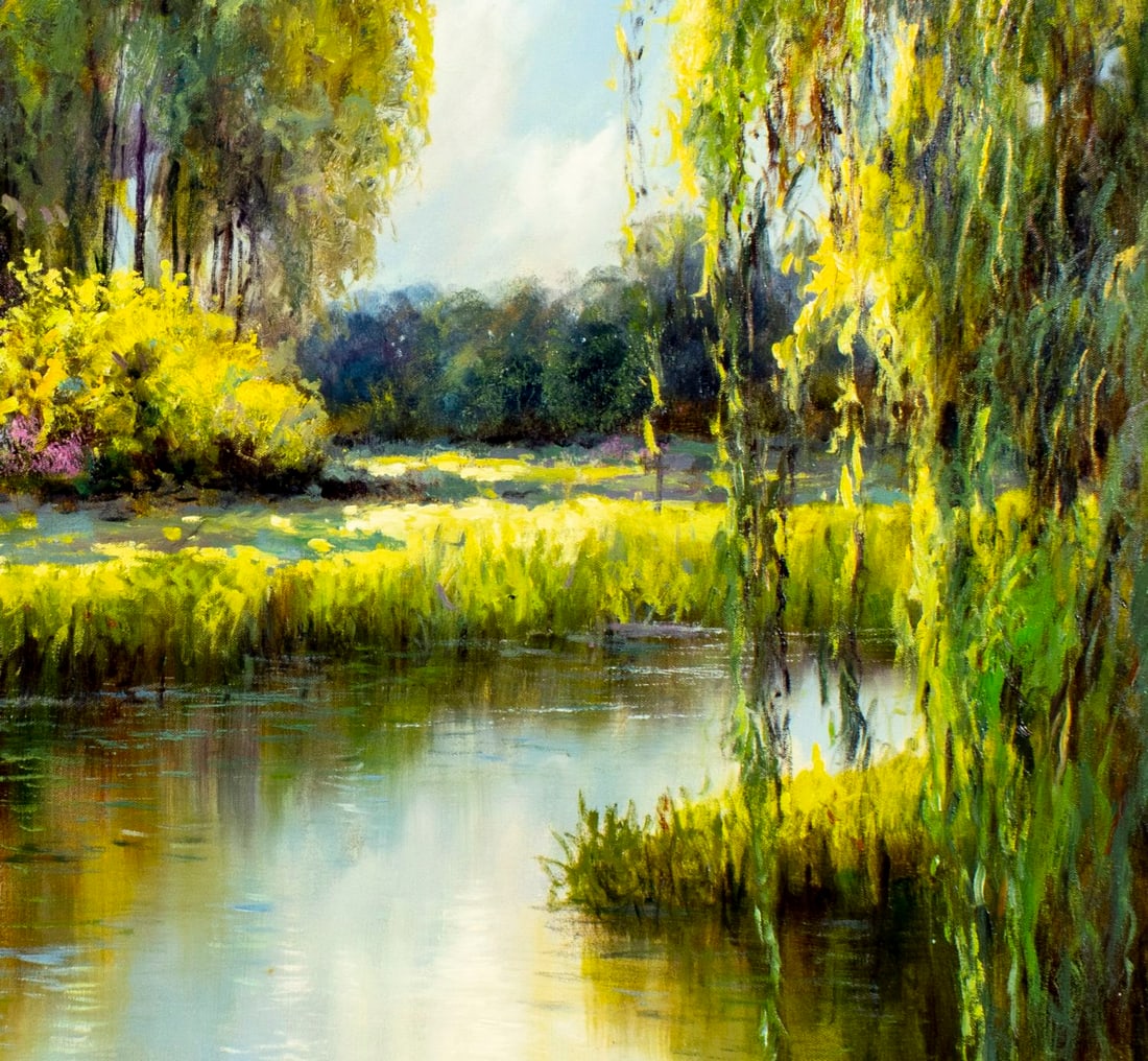 Sang M Lee (South Korea,US,b 1949) oil painting - 7