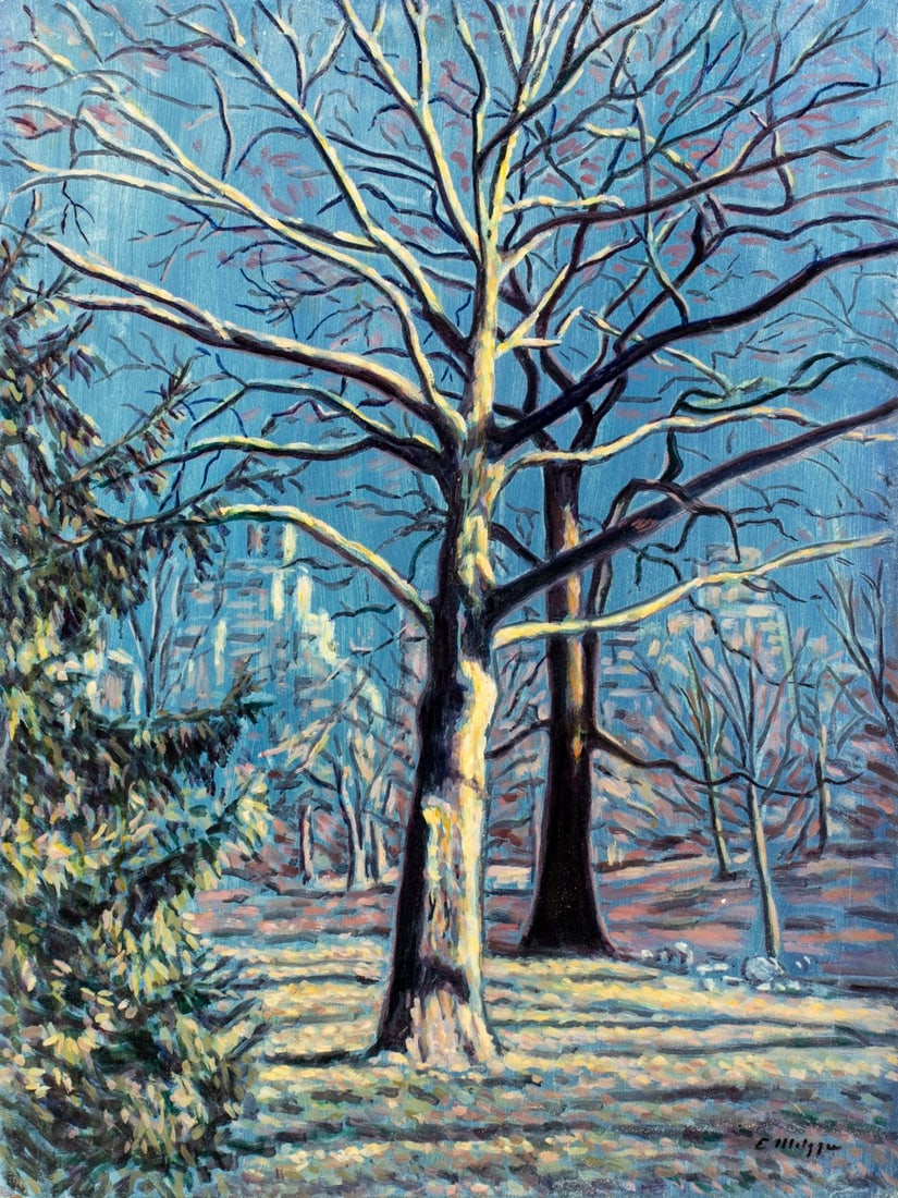 Evelyn Metzger (NY,Brazil,1911-2007) oil painting - 3