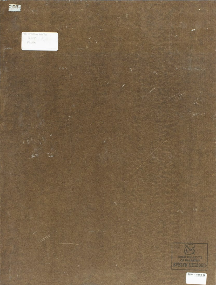 Evelyn Metzger (NY,Brazil,1911-2007) oil painting - 9