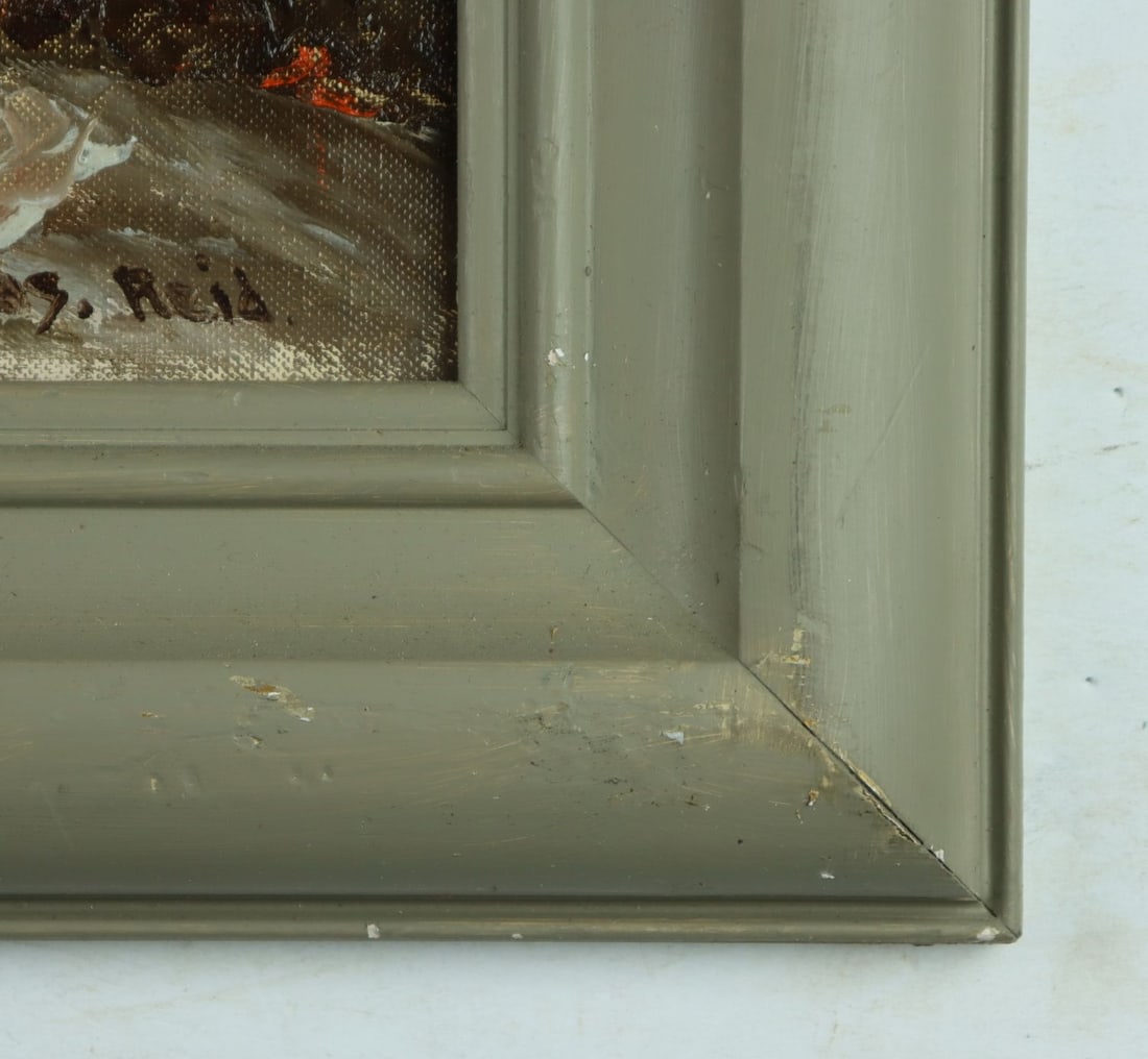 ATTRIB Charles Reid (MA,NY,1937-2019) oil painting - 10