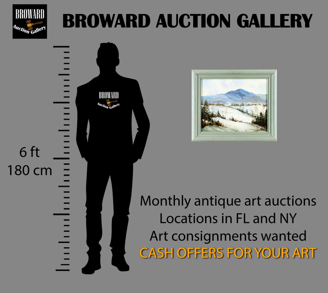 ATTRIB Charles Reid (MA,NY,1937-2019) oil painting - 2