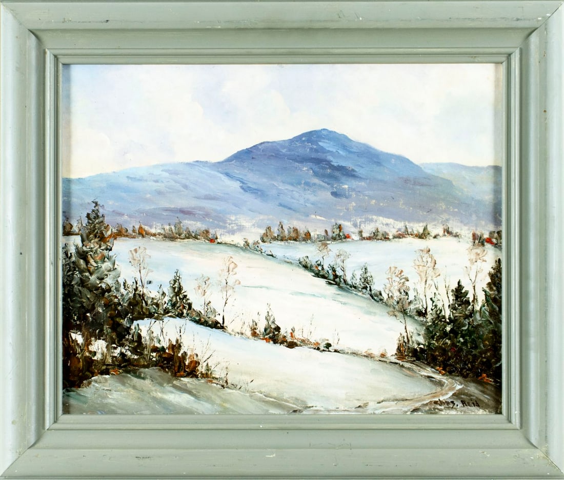 ATTRIB Charles Reid (MA,NY,1937-2019) oil painting - 3