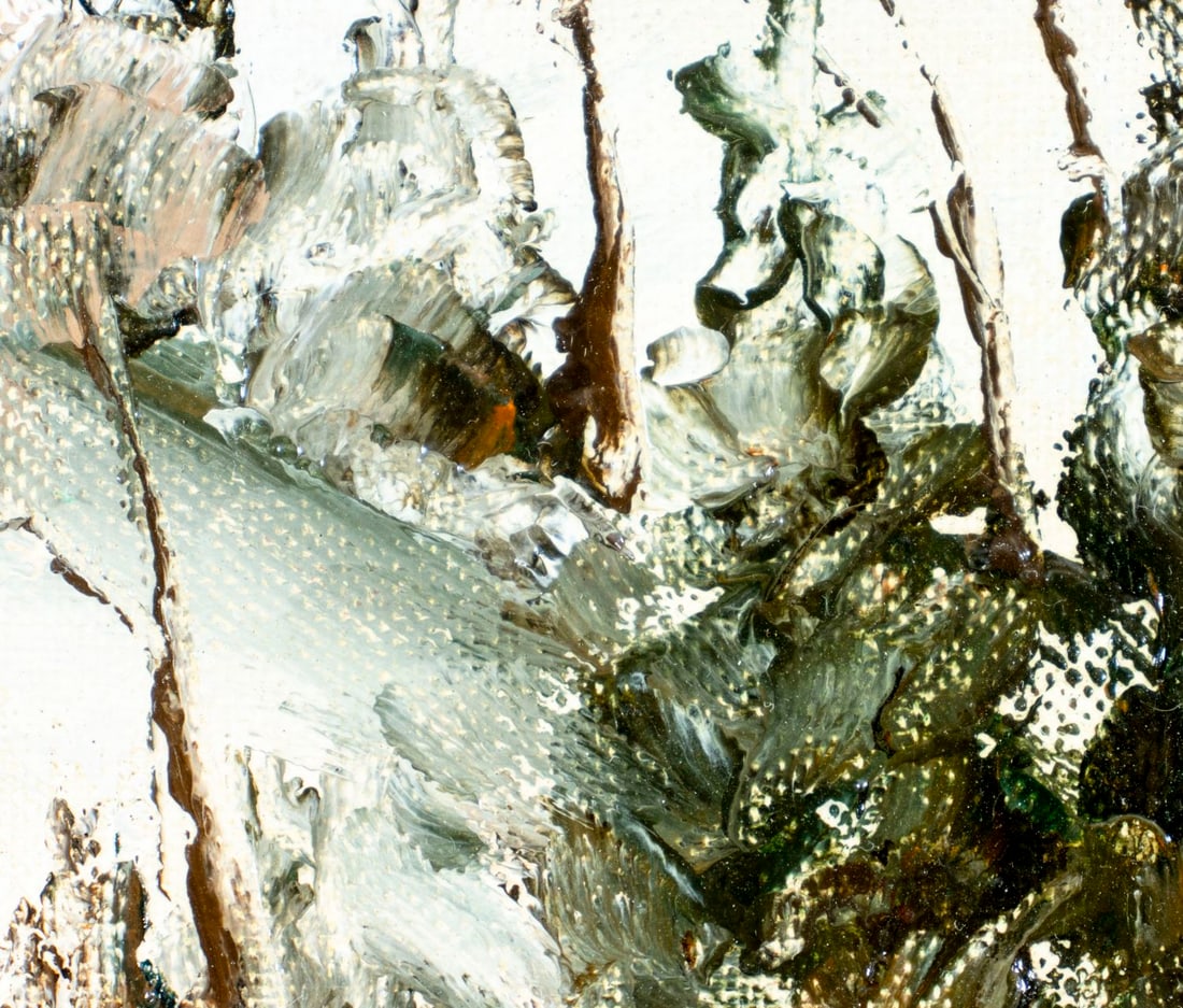 ATTRIB Charles Reid (MA,NY,1937-2019) oil painting - 8