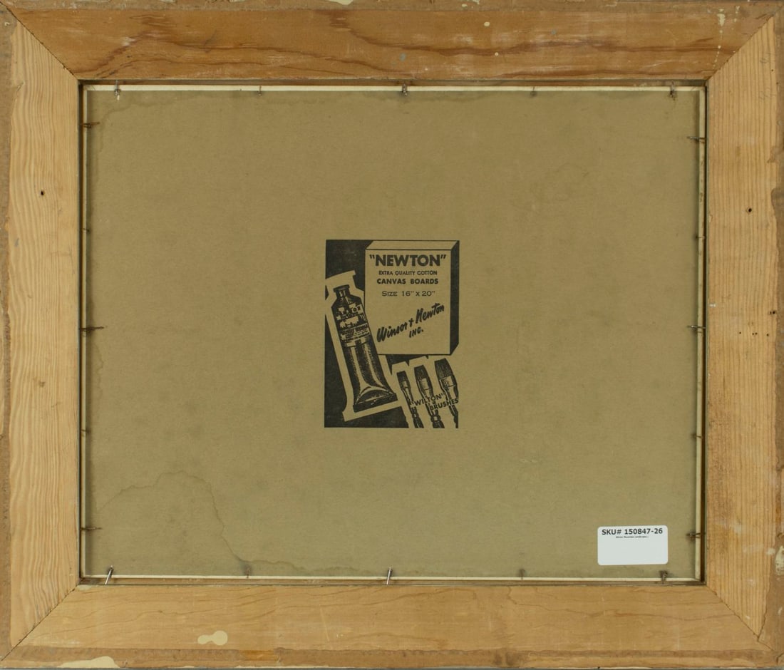 ATTRIB Charles Reid (MA,NY,1937-2019) oil painting - 9