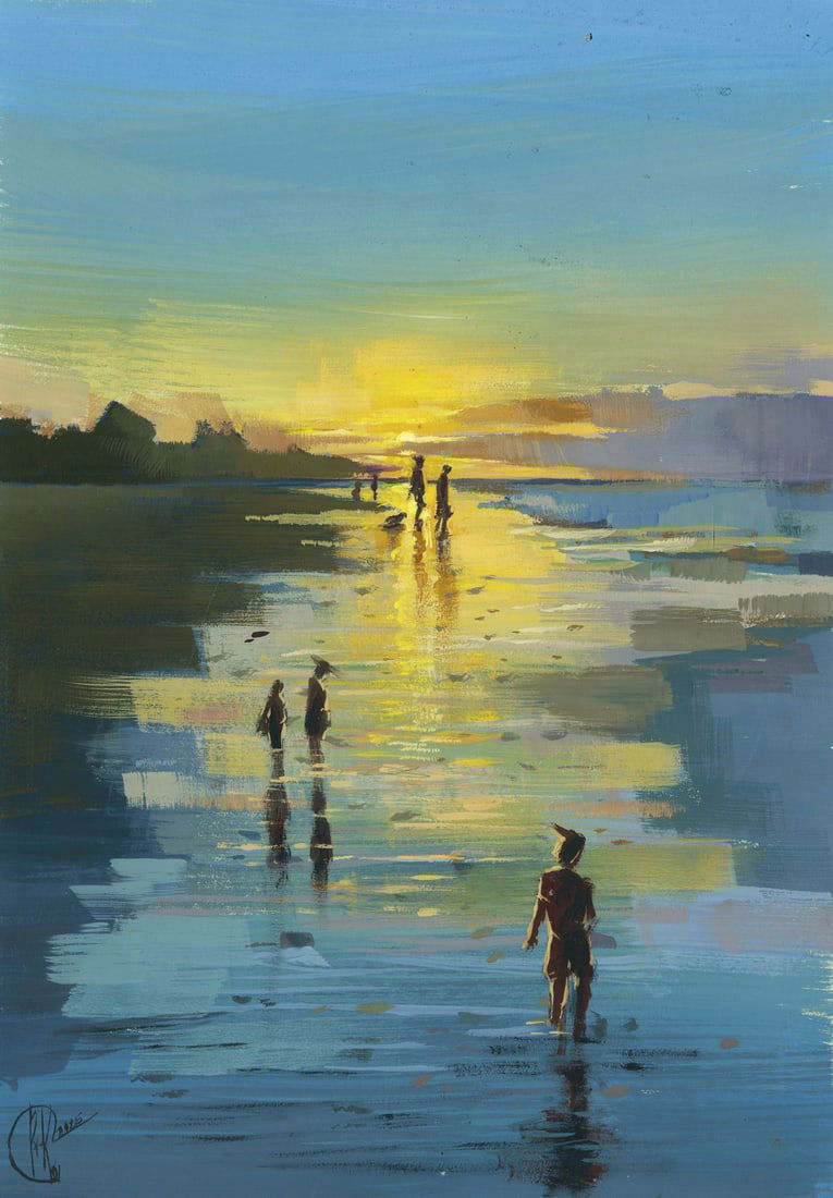 Ivanna Kotulych (Ukraine,20/21C) acrylic painting (1 of 12)