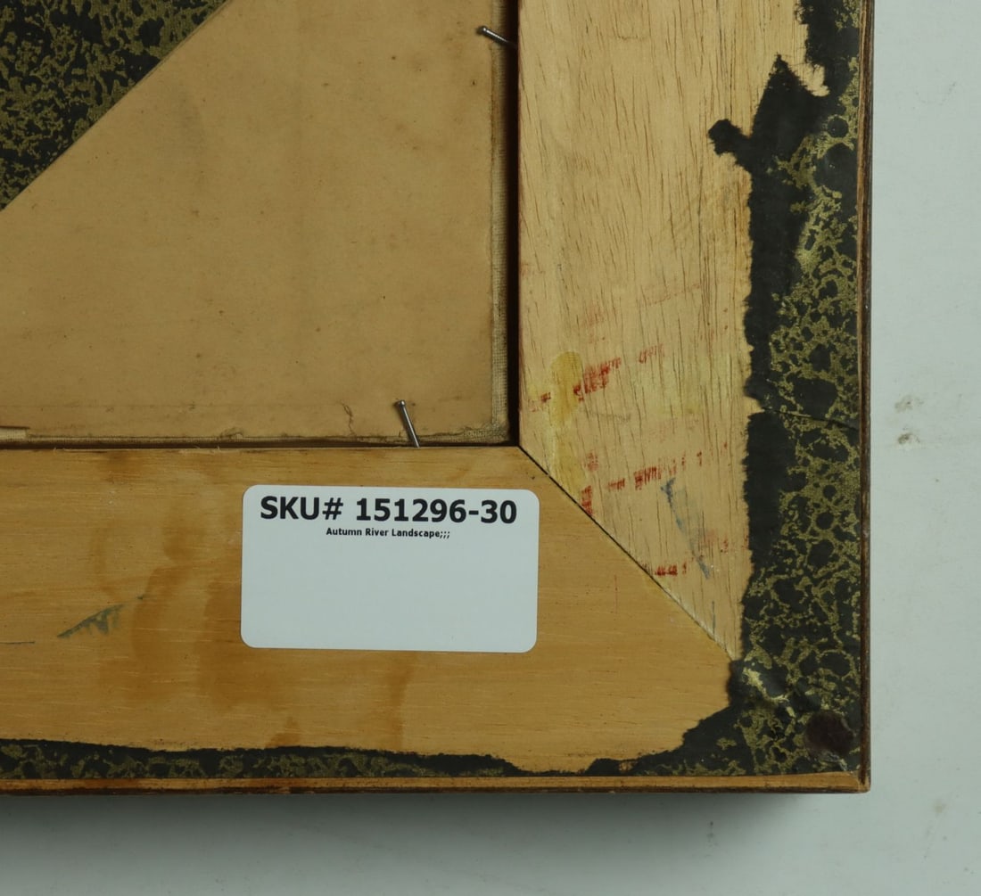 C Reddall (US,mid 20C) oil painting - 12