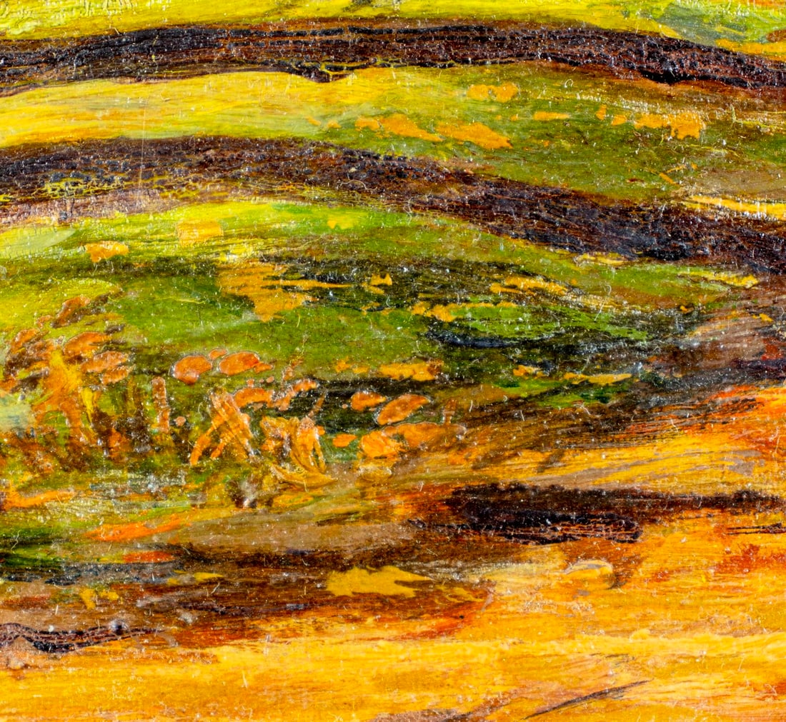 C Reddall (US,mid 20C) oil painting - 8