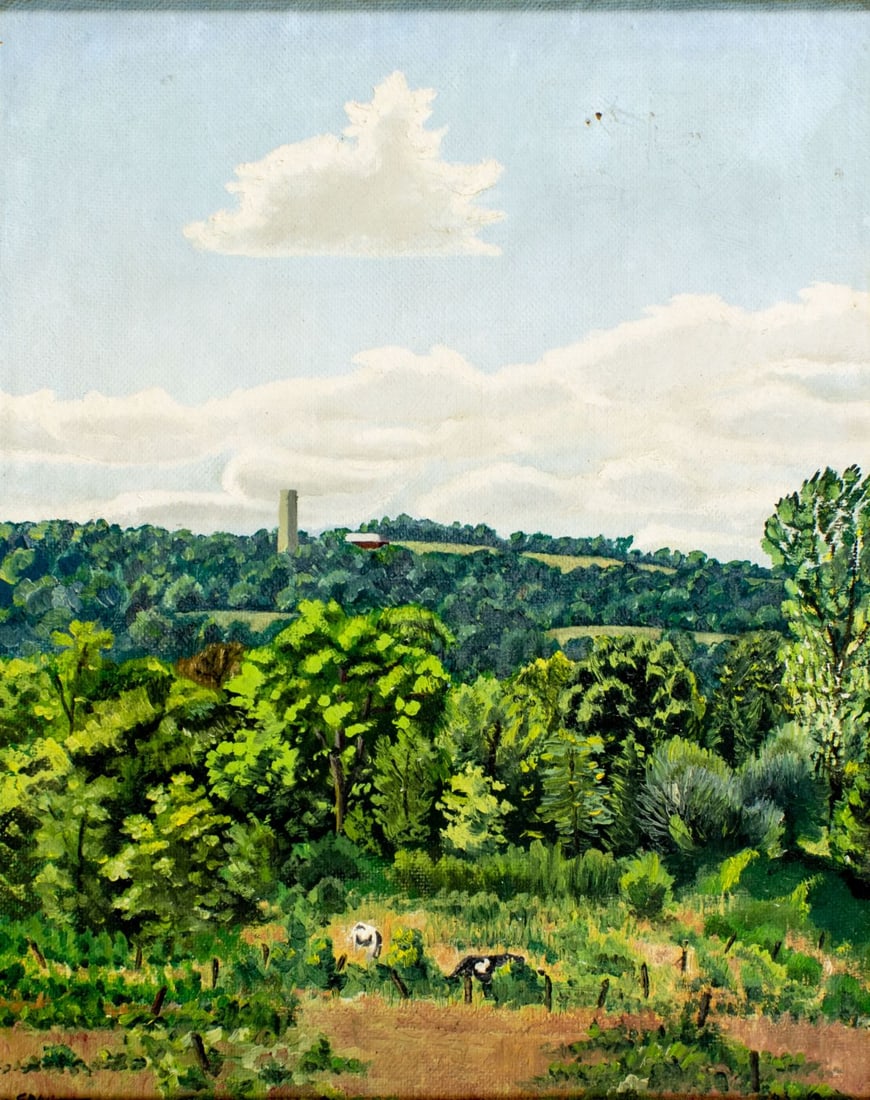 E R Witton (US,20C) oil painting (1 of 12)