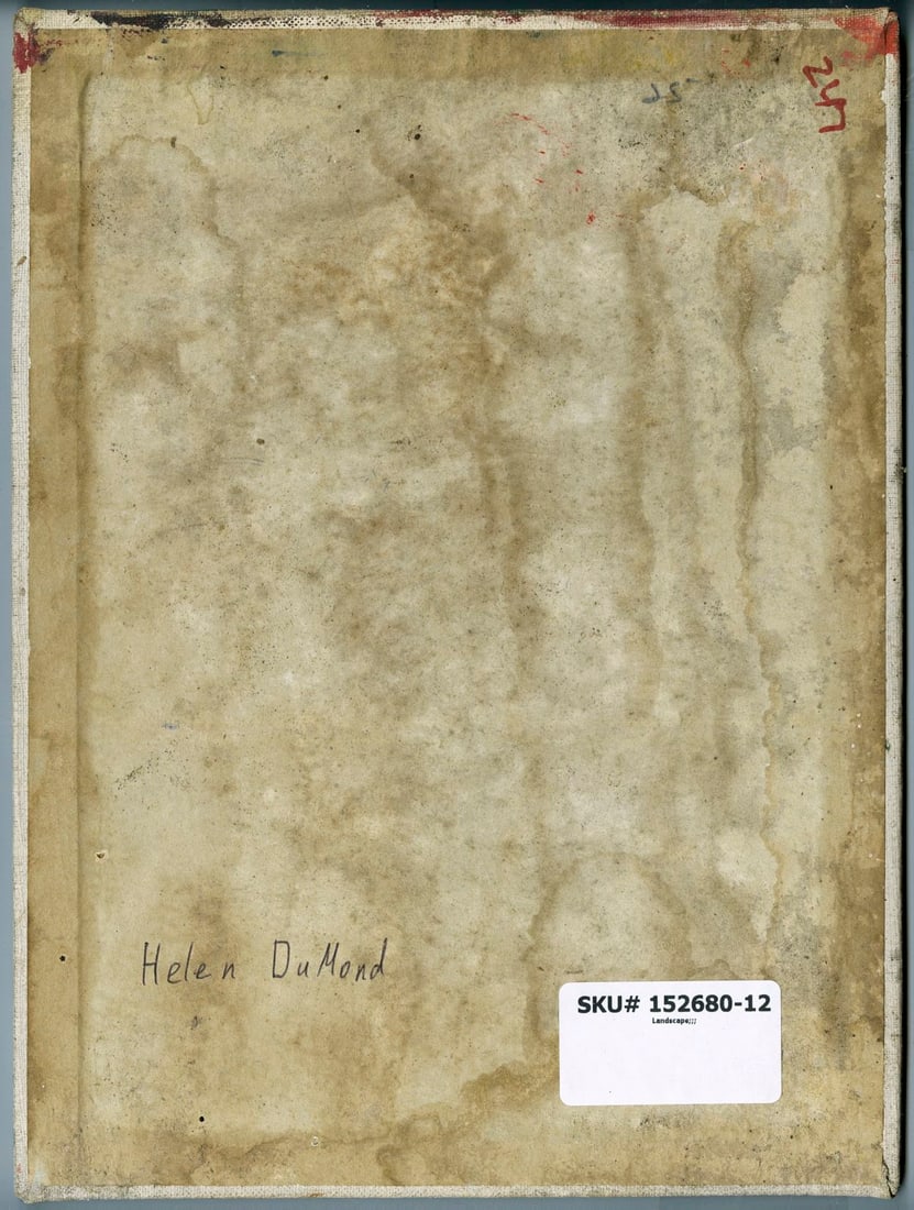 Helen DuMond (NY,CA,OR,1872-1968) oil painting - 7